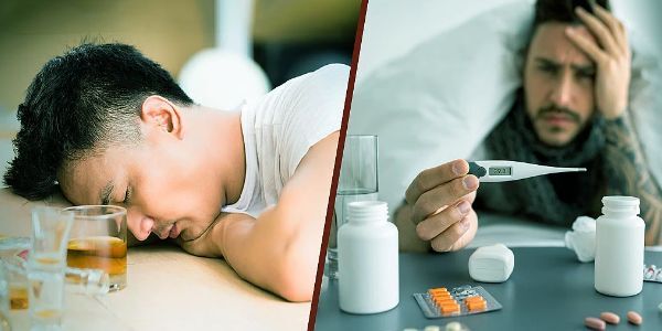 Можно ли водку при температуре?